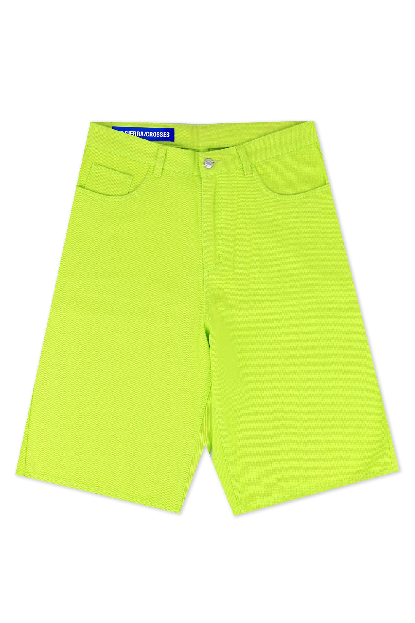 Lime Work Shorts