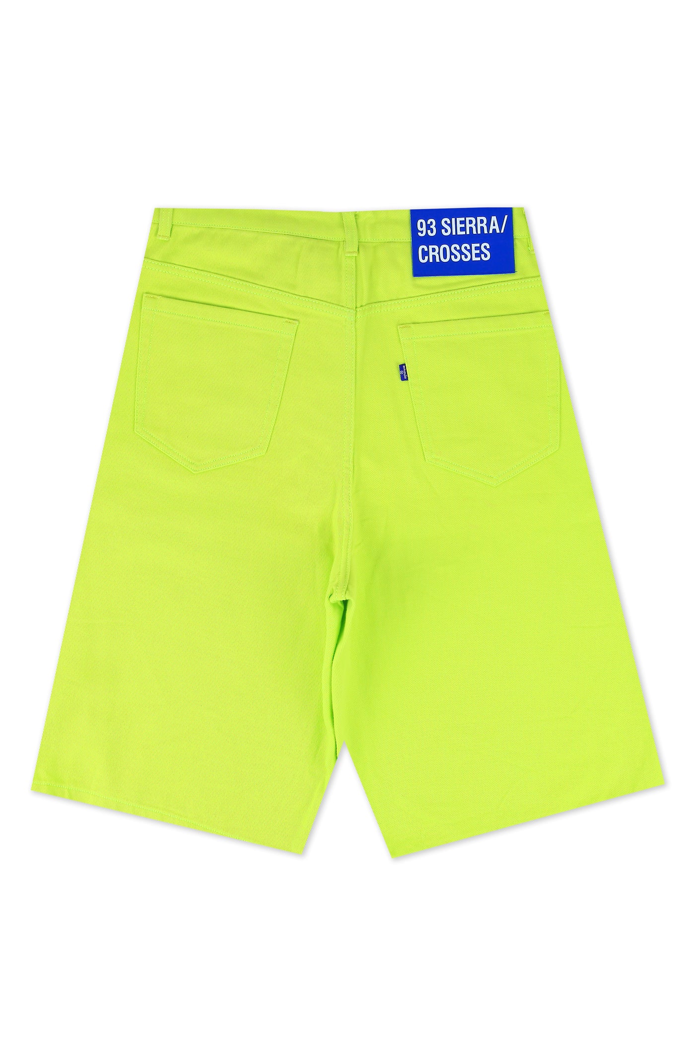 Lime Work Shorts