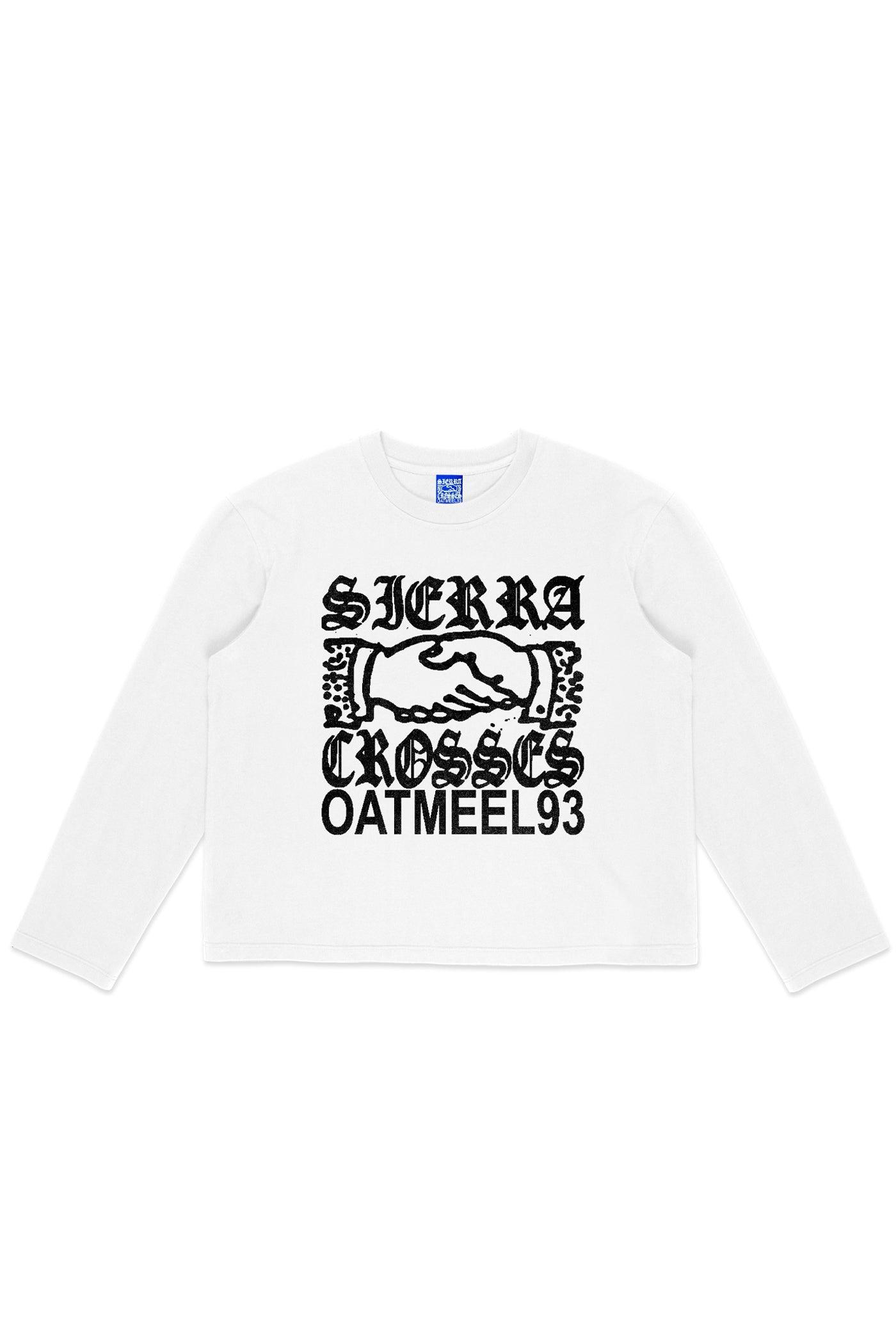 Oatmeel Hands LS White