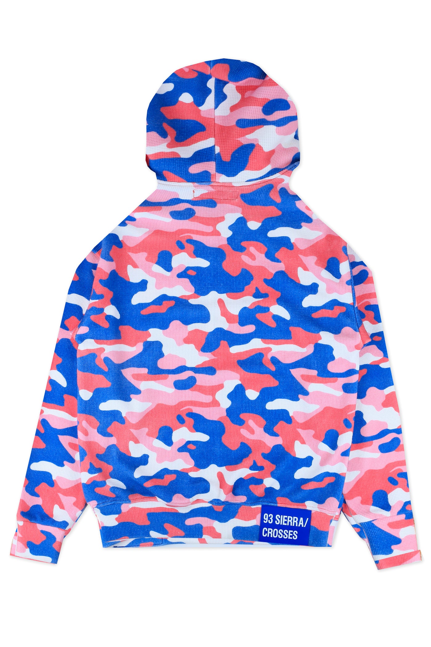 Pink Camo Thermal Zip Hoodie