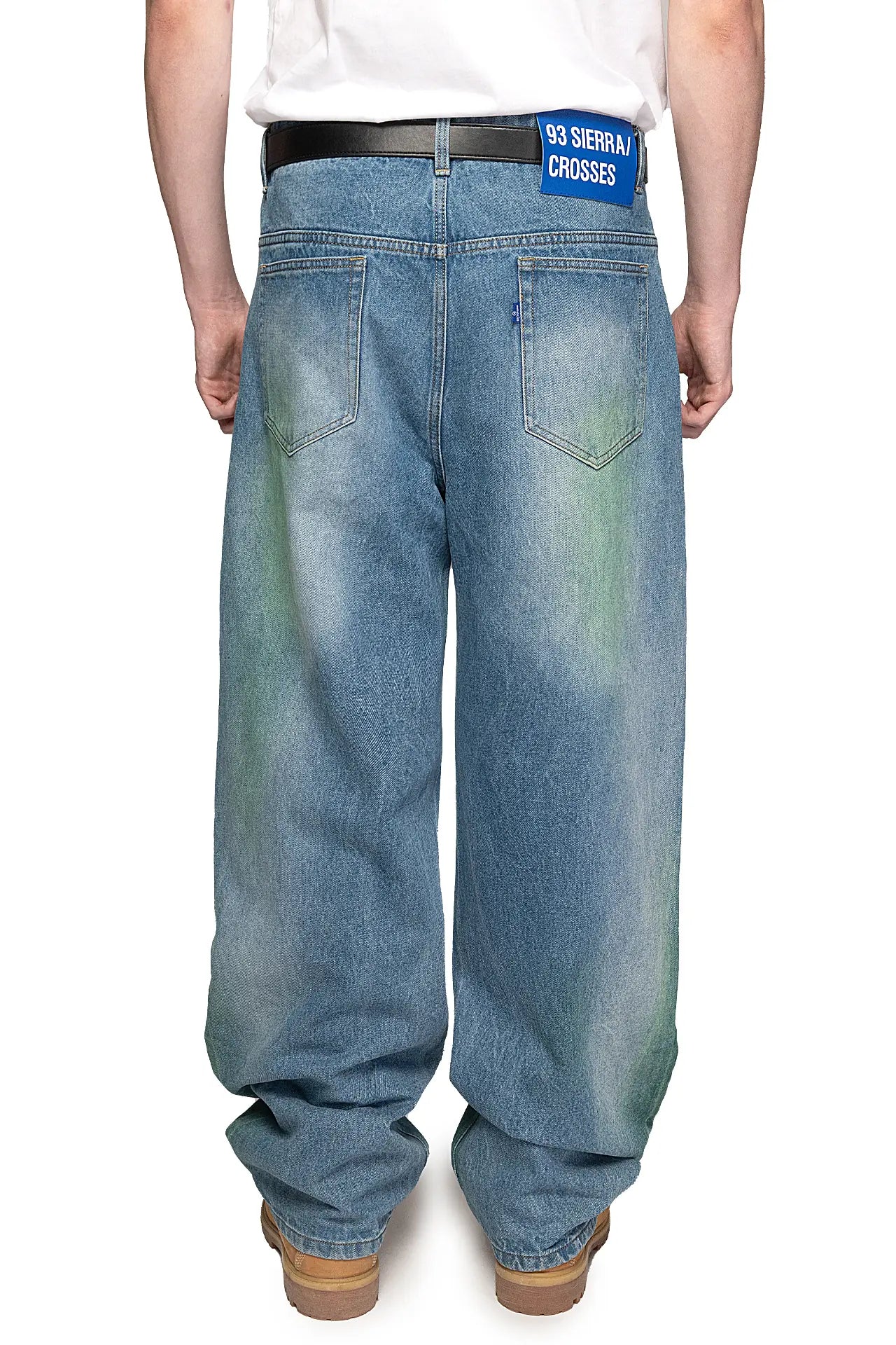 Grass Stained Denim Jeans