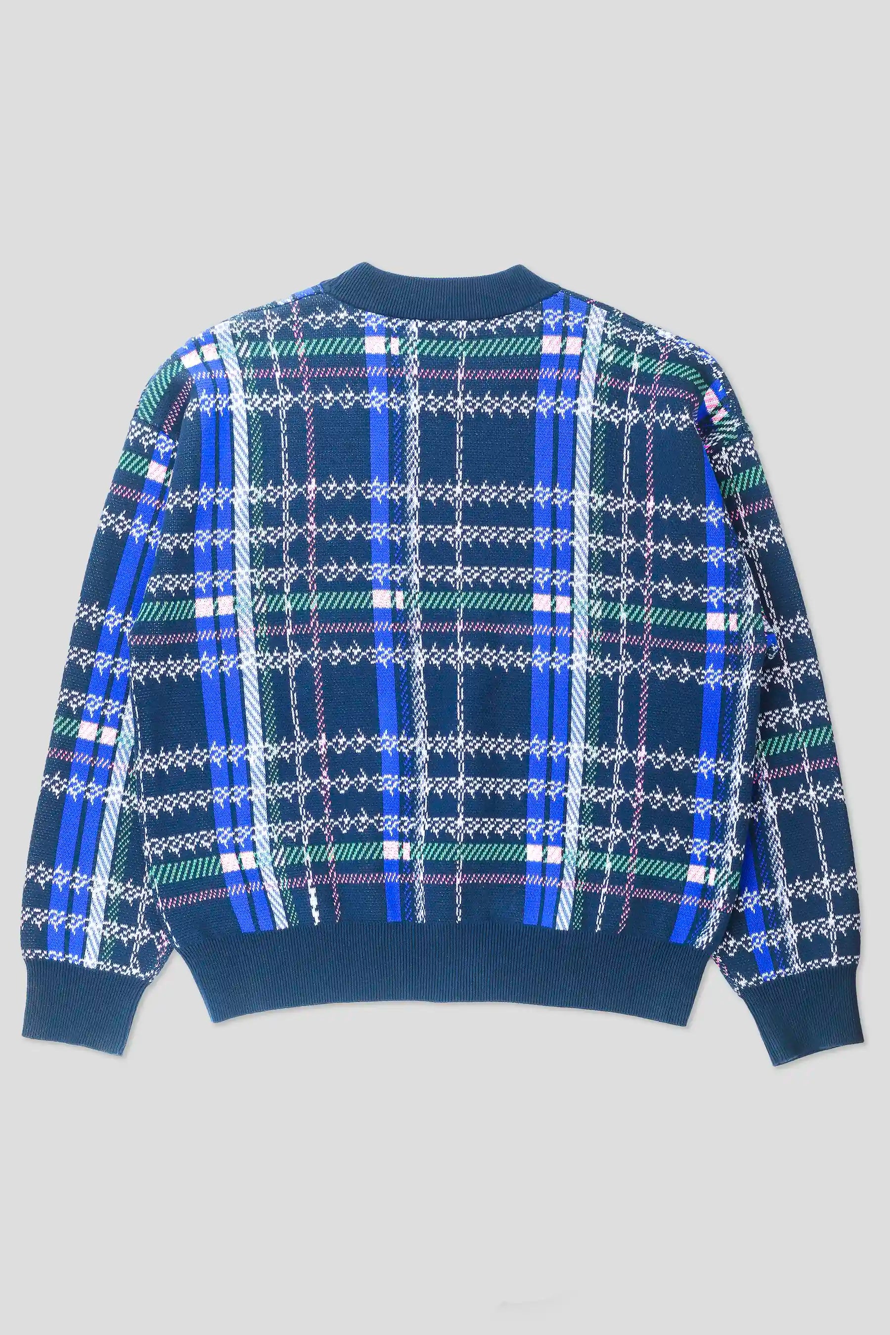 Tartan Knit Sweater