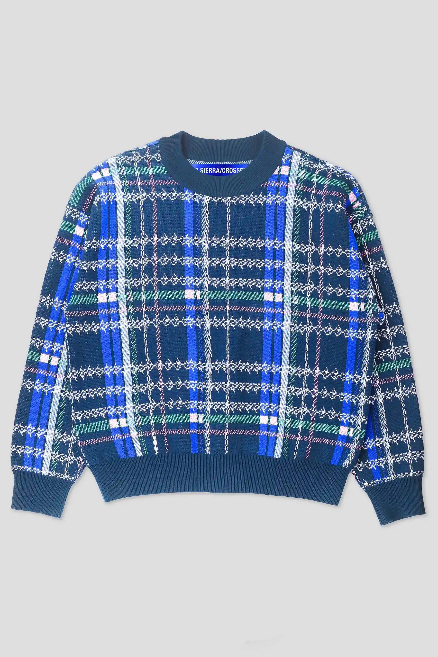 Tartan Knit Sweater