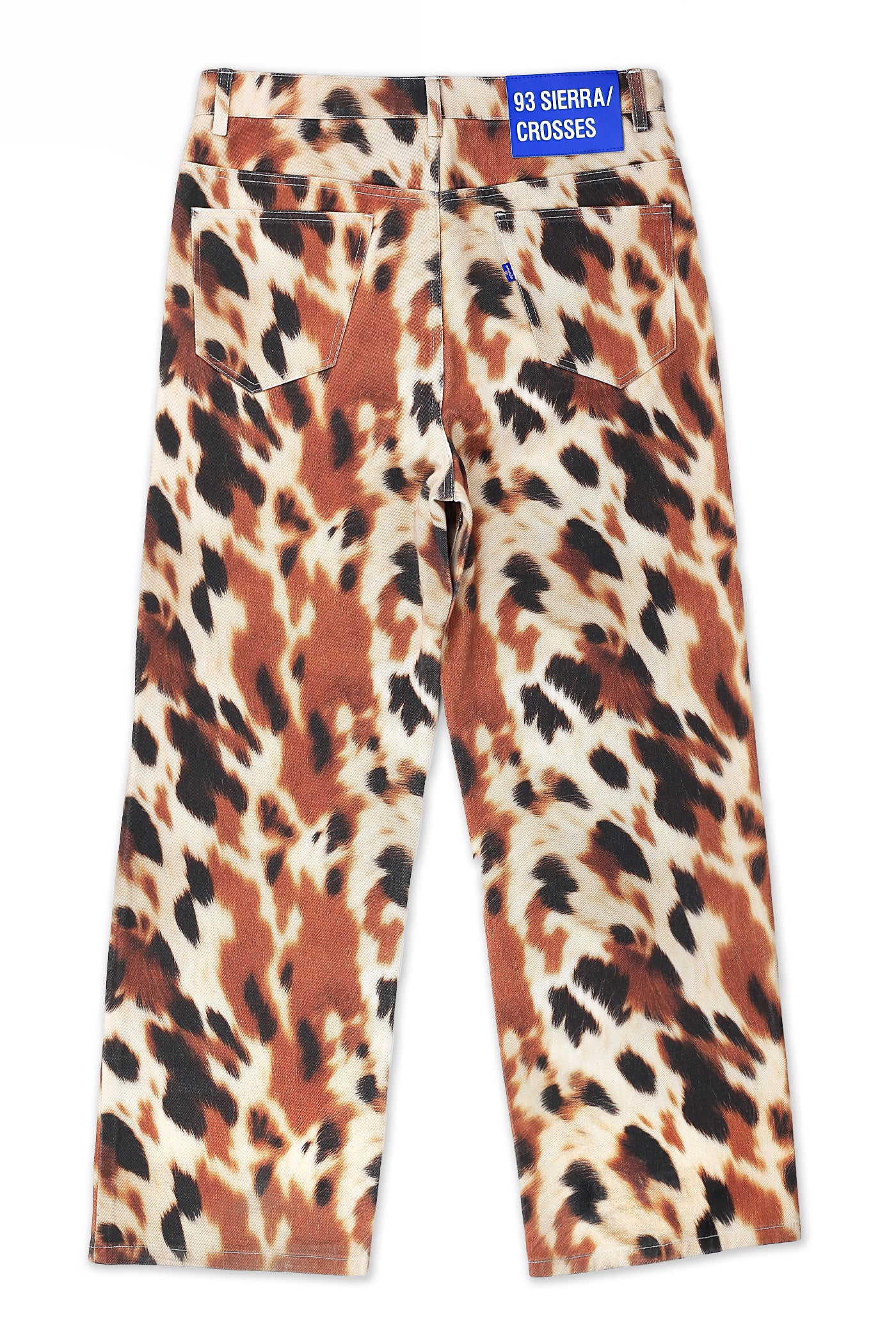 Cowhide Print Jeans - 93 SIERRA/CROSSES