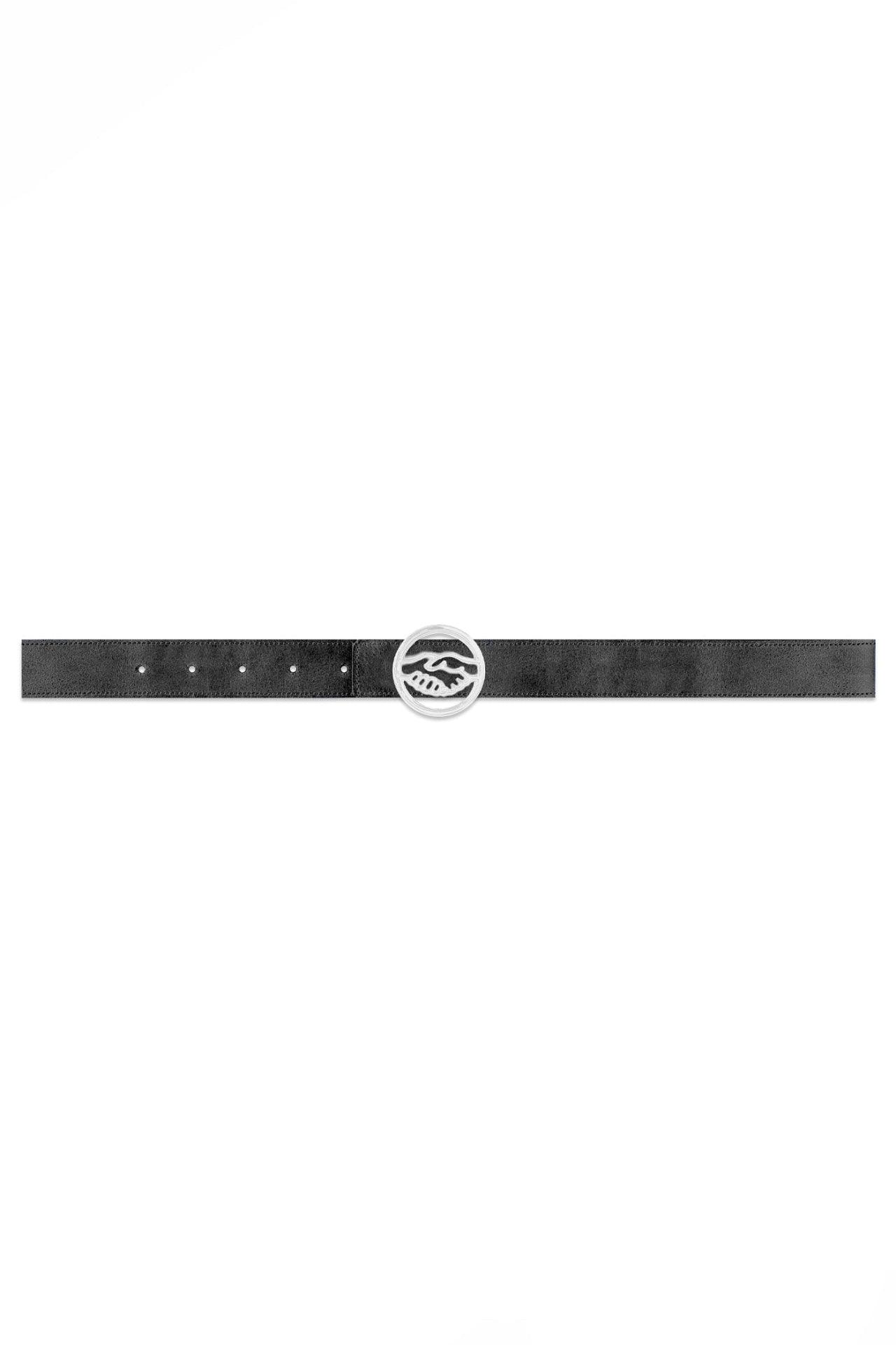 Logo Reversible Leather Belt