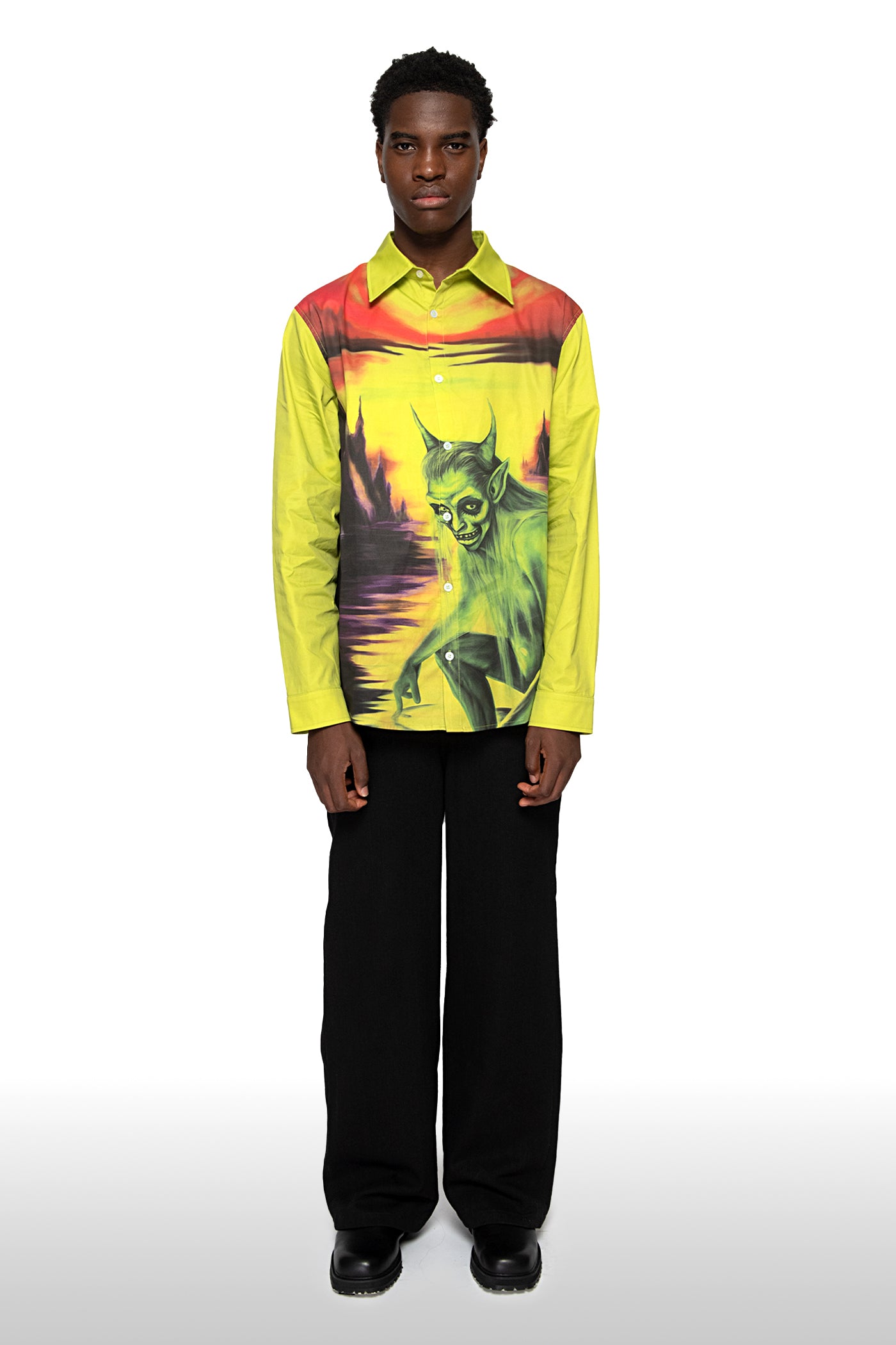 Lime Devil Shirt - 93 SIERRA/CROSSES
