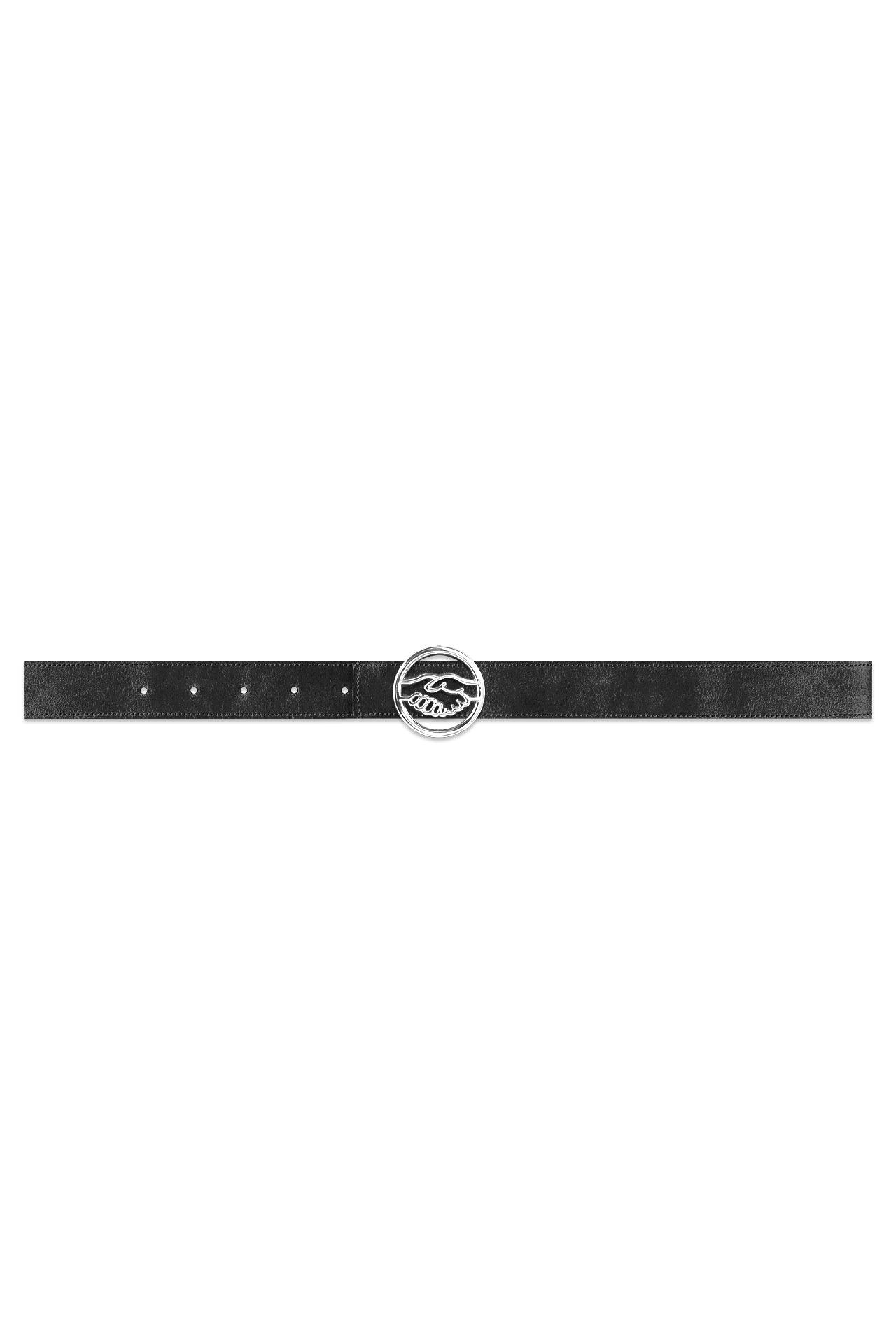 Logo Reversible Leather Belt