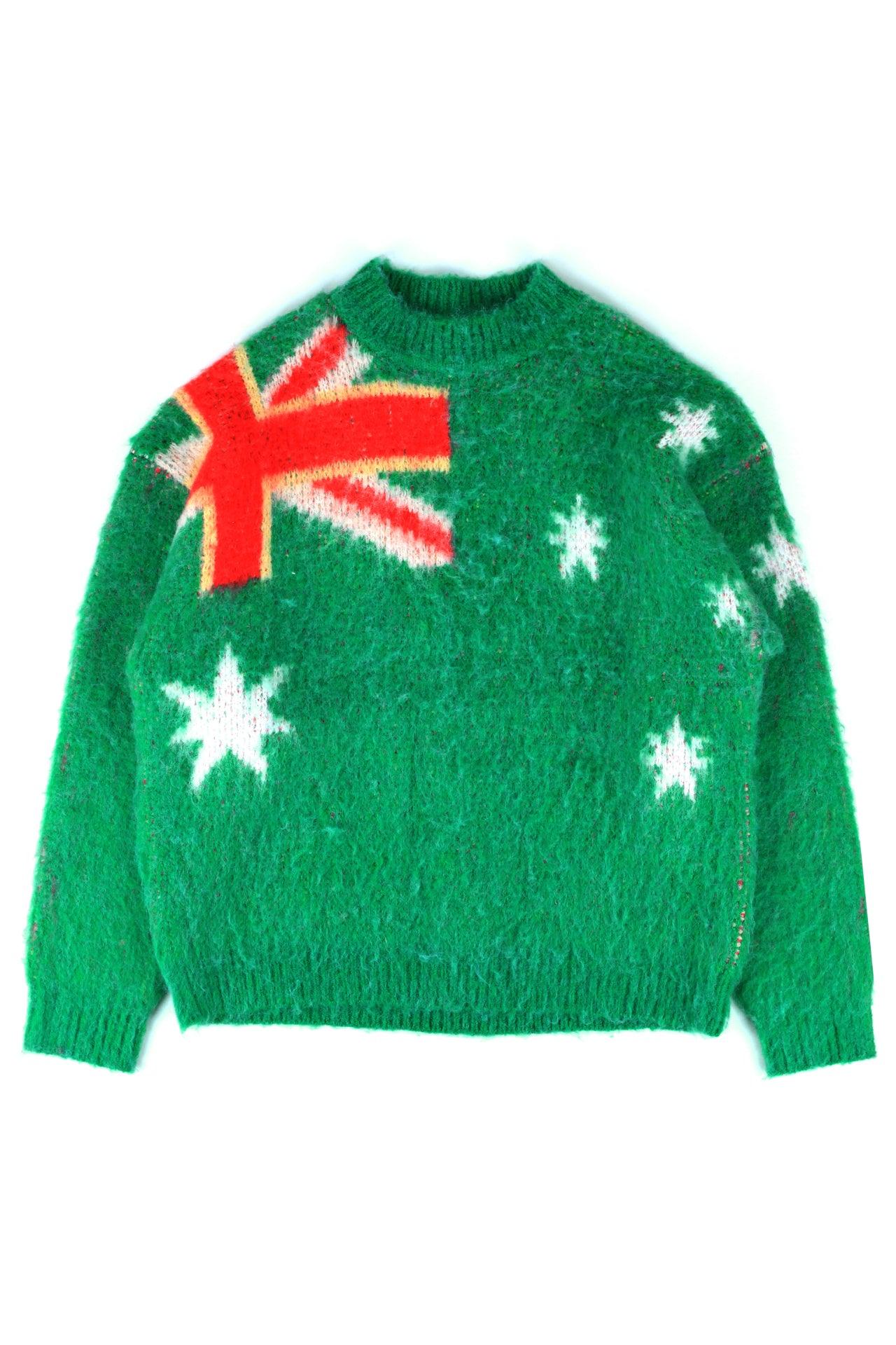 Green Flag Mohair Sweater