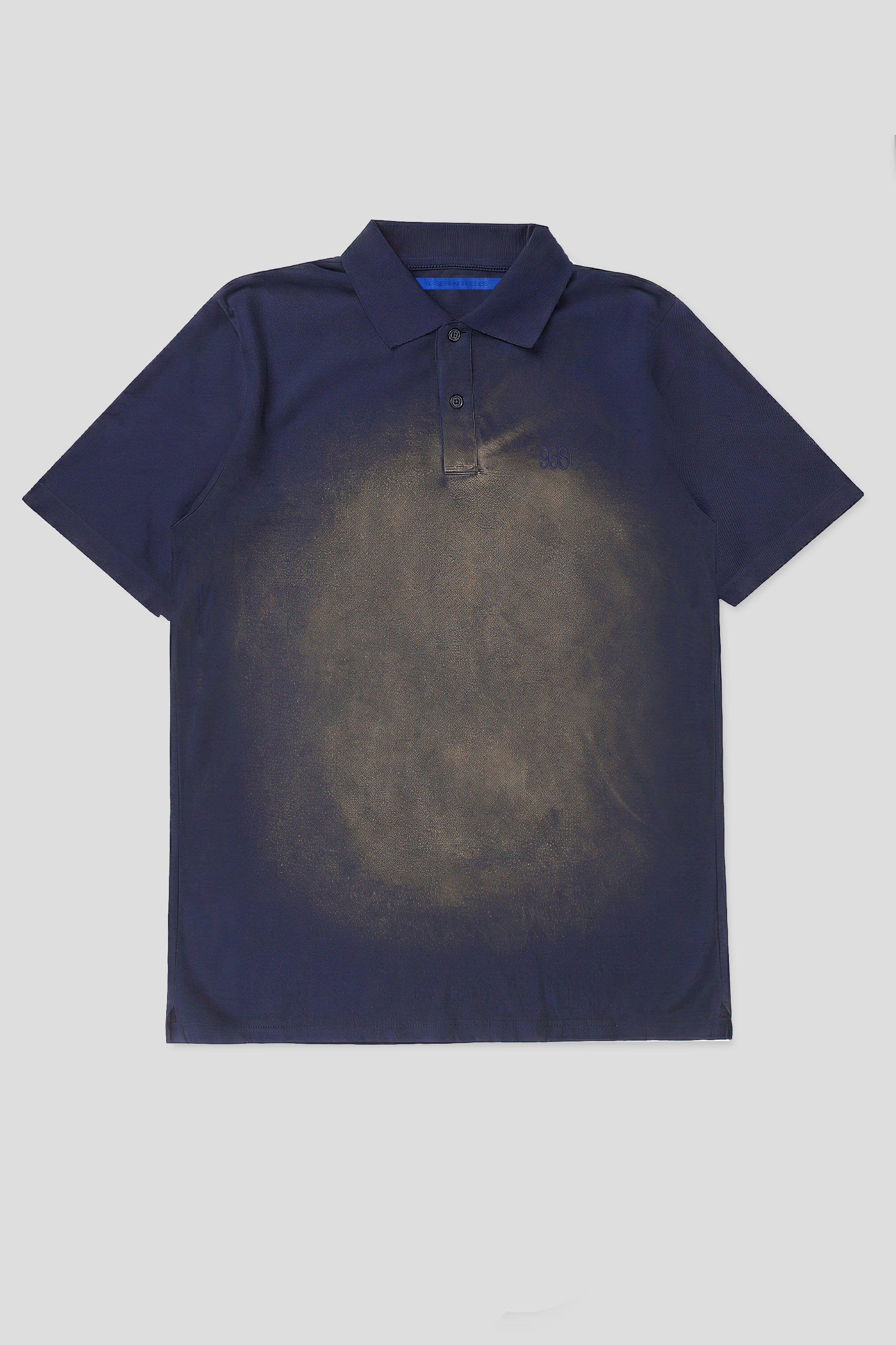 Navy Faded Polo Shirt