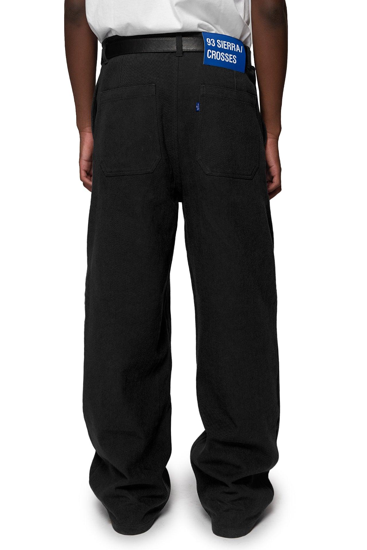 Black Work Pants - 93 SIERRA/CROSSES